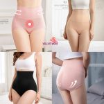 Women High Waist Regular Slim Fit Panties tummy control