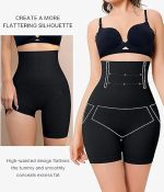 Body Shaper Underwear S-Shaped Waist Trainer High-Waist Shapewear Shorts for Tummy Control - Image 2